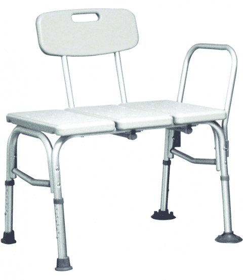 Élévateur de fauteuil roulant de transfert de salle de bain, élévateur de  chaise de transfert multifonctionnel pour personnes âgées handicapées avec  siège divisé à 180 °, manette de vitesse à domicile 
