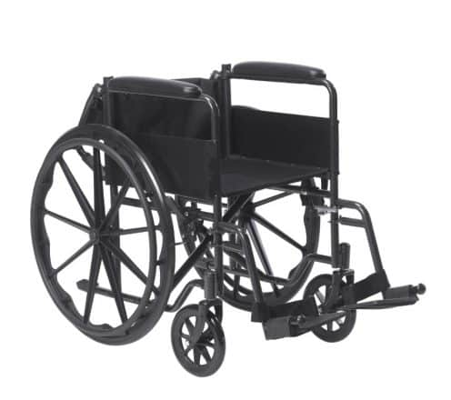 Silver sport wheelchair