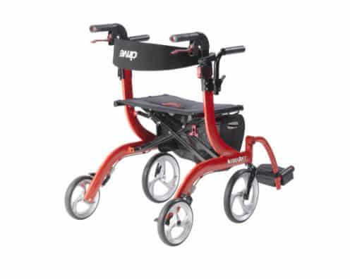 Nitro duet hybrid rollator and transport chair